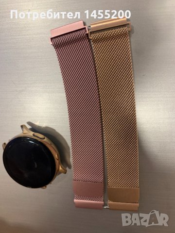 Метални и силиконови каишки  (20мм) съвместими със Samsung Galaxy Watch Active/ Huawei , снимка 2 - Каишки за часовници - 30934762