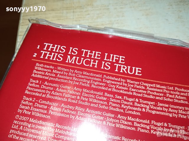 AMY MACDONALD-CD MADE IN GERMANY 1811231603, снимка 11 - CD дискове - 43047786