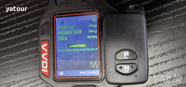 Smart ключ Toyota Keyless GO на 434mhz,Prius,iQ,corolla, снимка 5 - Аксесоари и консумативи - 38627124