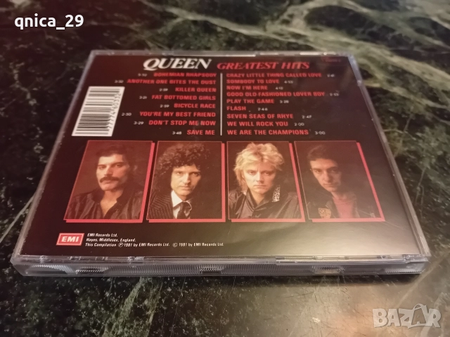 Queen - Greatest hits, снимка 3 - CD дискове - 52585692