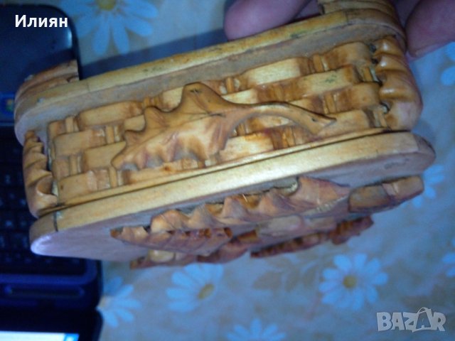 Дървена кутия за бижута, снимка 3 - Други - 35398683