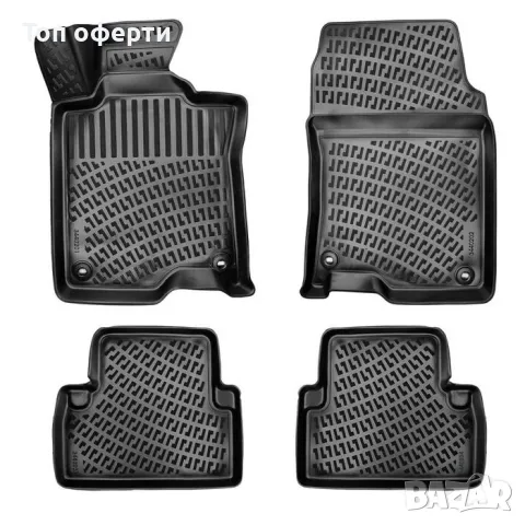 Гумени стелки RizLine съвместими с Honda Accord 2007-2012