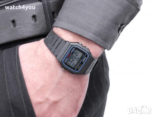 НОВ ОРИГИНАЛЕН ЧАСОВНИК CASIO F-91. КАСИО F-91W-1YER  F 91W 1, снимка 5 - Мъжки - 26686415