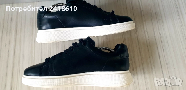 Hugo Boss Leather Mens Size 41/26см ОРИГИНАЛ! Мъжки спортно - елегантни обувки естествена кожа!, снимка 14 - Кецове - 52342982