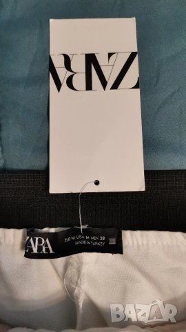 Нов бял панталон на Zara , снимка 4 - Панталони - 50667032