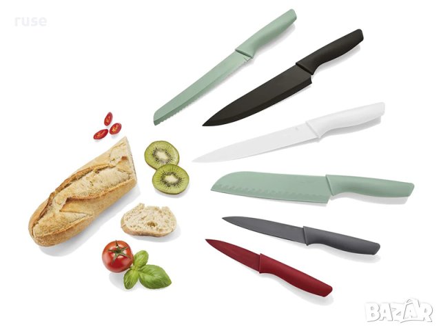 НОВИ! Комплект ножове 6 броя ILAG® покритие, снимка 8 - Прибори за хранене, готвене и сервиране - 43132337