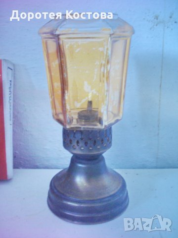 Стара газова лампа 3, снимка 6 - Антикварни и старинни предмети - 27284164