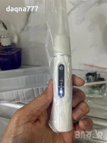 Висококачествен почистващ апарат за зъбна плака домашна употреба и четка за зъби комплект, снимка 11 - Други - 52253394