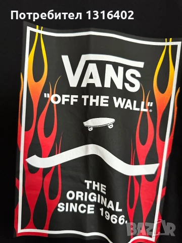 Тениска Vans размер 12-14год, снимка 2 - Детски тениски и потници - 51271250