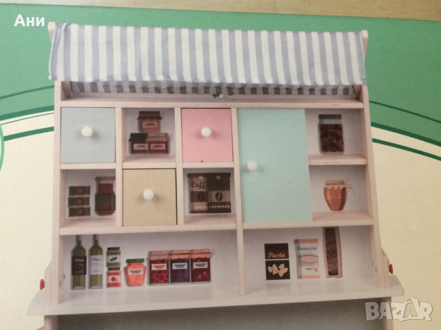 Чисто нов дървен магазин., снимка 3 - Играчки за стая - 52770399