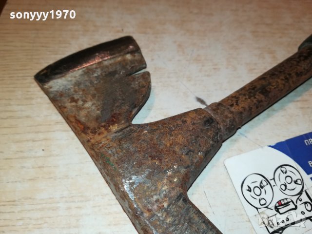 МЕТАЛНА БРАДВА ЧУК С ПЕЧАТ ЩЕМПЕЛ 1401222009, снимка 15 - Антикварни и старинни предмети - 35438725
