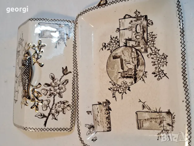 английски съд за масло    20/2, снимка 5 - Аксесоари за кухня - 49123119