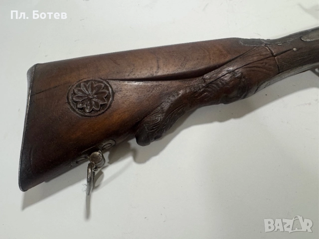 Стара капсулна пушка, снимка 4 - Антикварни и старинни предмети - 52976893