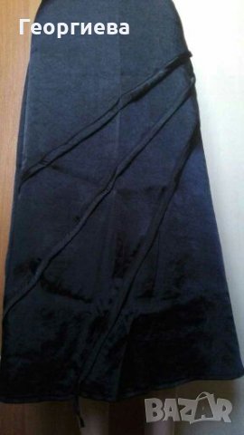 Черна официална пола 👗🍀 XL👗🍀 арт.377, снимка 3 - Поли - 28077123