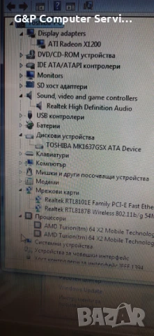 Laptop Toshiba Satellite A215-S7422 - Работещ ..., снимка 7 - Лаптопи за дома - 51374052