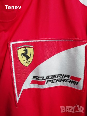 F1 FORMULA ONE TEAM SCUDERIA FERRARI 2011/2012 RACING SANTANDER VINTAGE PUMA оригинално горнище , снимка 5 - Спортни дрехи, екипи - 38363719