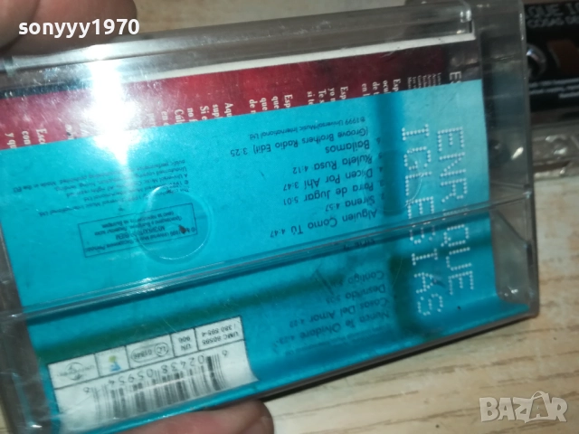 ENRIQUE IGLESIAS-ORIGINAL TAPE 2709251909, снимка 4 - Аудио касети - 51859480