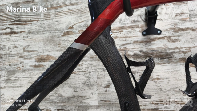 Карбонова аеро шосейна рамка Cipollini RB1K The One Rim | M, снимка 5 - Части за велосипеди - 53028468