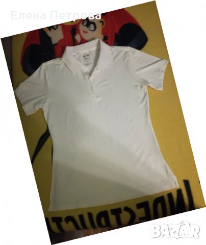 Бяла оригинална блуза Адидас климакол размер С