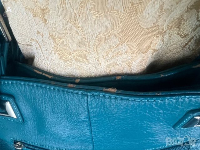 Дамска чанта естествена кожа, снимка 8 - Чанти - 43603463