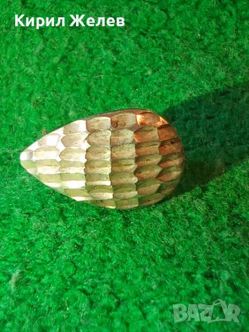 СРЕБЪРНА АРТ ДЕКО ОБЕЦА СРЕБРО 925 РЪЧНА ИЗРАБОТКА 25925, снимка 2 - Обеци - 35818584