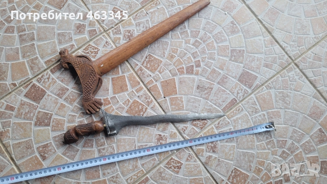 Нож, кама, кинжал, крис, снимка 4 - Антикварни и старинни предмети - 52021791