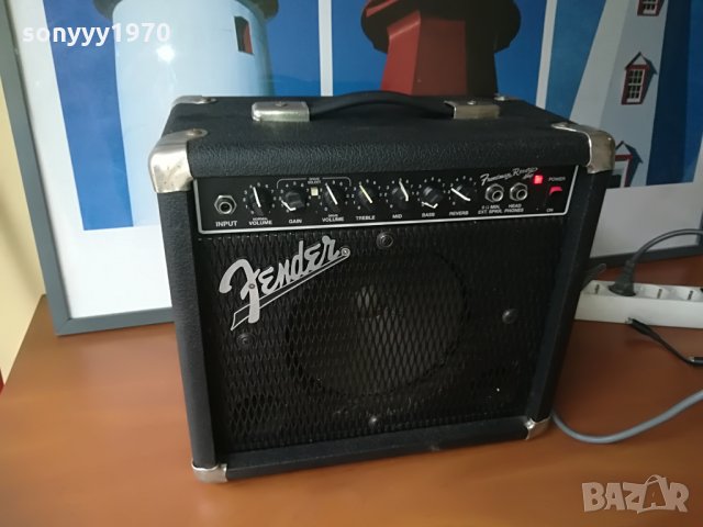 fender frontman reverb amplifier-внос germany-34х30х18см, снимка 4 - Ресийвъри, усилватели, смесителни пултове - 28337554