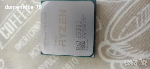 Продавам процесор AMD Ryzen 7 PRO 4750G, снимка 4 - Процесори - 49960437