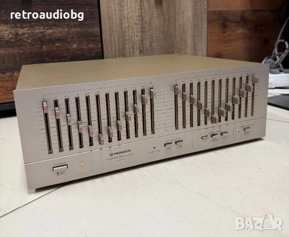 🔉Топ ретро стерео еквалайзер Pioneer SG-9 -2x12 честоти - Made in Japan🔉, снимка 2 - Ресийвъри, усилватели, смесителни пултове - 52242907
