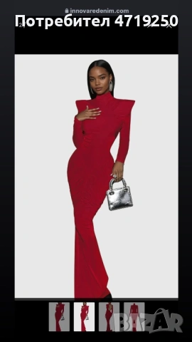 Рокля Innovare Denim , снимка 3 - Рокли - 53226256