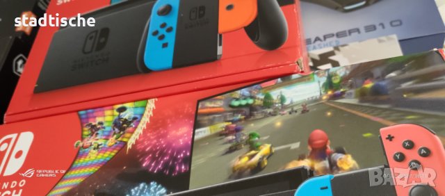 Бартер Nintendo Switch (Neon Blue/ Red Joy - Con), снимка 1