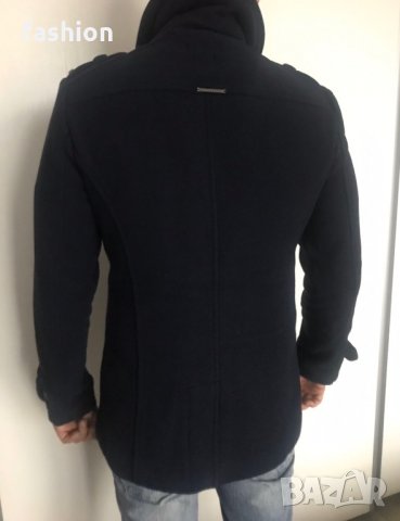 Мъжко палто лимитиран модел реплика philipp plein , снимка 9 - Палта - 27156573