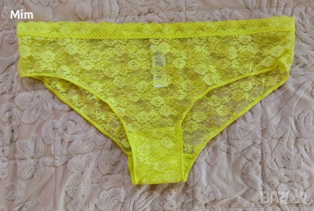 holiness 44 Жълта дантелена бикина , снимка 5 - Бельо - 53311366