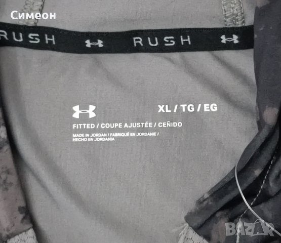 Under Armour UA Rush Hoodie оригинално горнище XL спорт суичър яке, снимка 3 - Спортни дрехи, екипи - 43464712