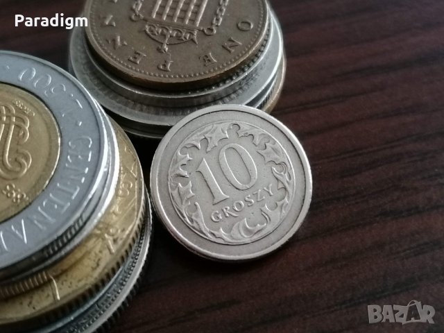Монета - Полша - 10 гроша | 1998г.