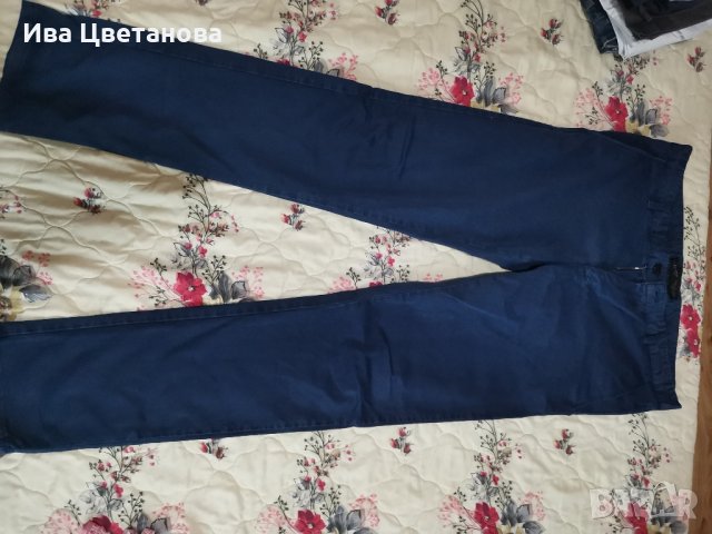 Мъжки тъмно син панталон , снимка 4 - Панталони - 43634154