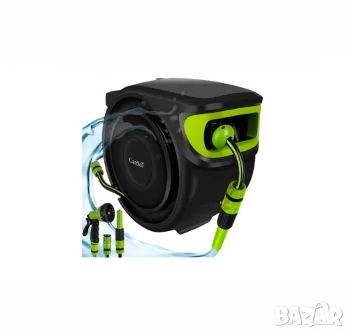 Автоматична макара за градински маркуч/Стенна макара за маркуч за вода, снимка 1