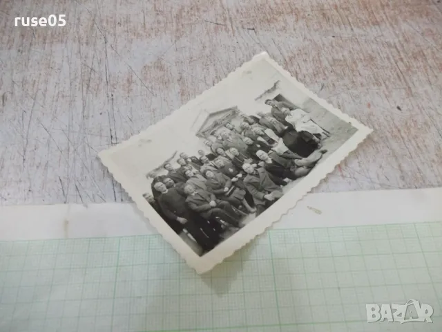 Снимка стара на група със свещеници пред сграда, снимка 3 - Колекции - 48081891