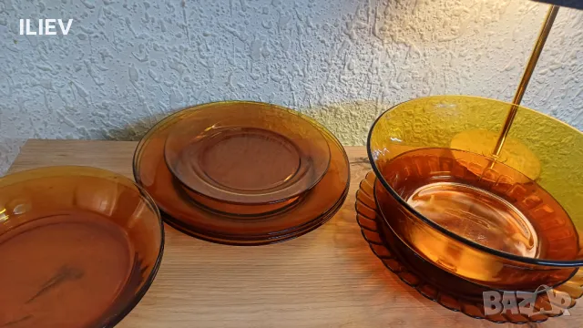 Чинии и купа за салата Duralex за допълване на сервиз , снимка 2 - Сервизи - 40408891