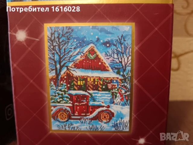 Коледни диамантени гоблени., снимка 5 - Гоблени - 50656656