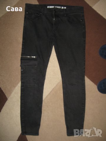 Дънки HTD  мъжки,Л, снимка 2 - Дънки - 43855629