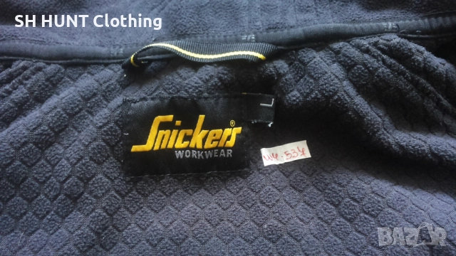 Snickers 8005 All Round Work Windproof Fleece Jacket разм L работна горница вятърно устойчива W4-537, снимка 16 - Якета - 51968564