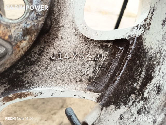 Джанти Нисан 4х100 тойота Ярис , снимка 5 - Гуми и джанти - 52183271