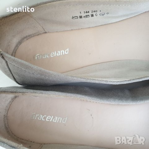 Дамски пантофки балеринки Graceland номер 39, снимка 6 - Дамски ежедневни обувки - 33241956