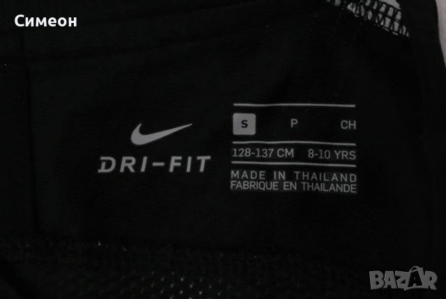 Nike DRI-FIT Squad Tee оригинална тениска ръст 128-137см Найк фланелка, снимка 3 - Детски тениски и потници - 37612645