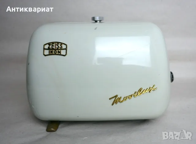 Преносим, портативен, работещ прожекционен апарат Zeiss Ikon Movilux / Germany, снимка 2 - Плейъри, домашно кино, прожектори - 49092343