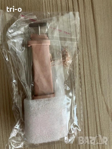 Комплект дамски моден елегантен ръчен часовник с кристали, кварцов + гривна, снимка 8 - Дамски - 52529121