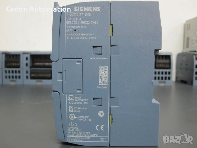 SIMATIC S7-1200, ANALOG INPUT, SM 1231, 4 AI, 13bit, снимка 2 - Друга електроника - 43657916