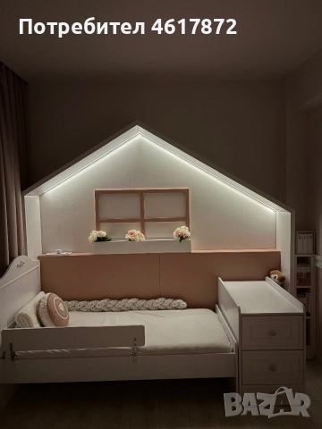 Трансформиращо Бебешко/Детско Легло тип къщичка Cilek, снимка 5 - Спални и легла - 52180424