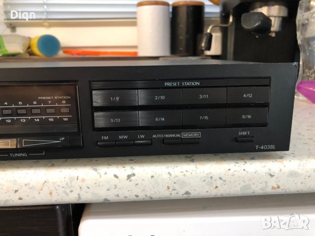 Onkyo T-4038, снимка 3 - Ресийвъри, усилватели, смесителни пултове - 37647221